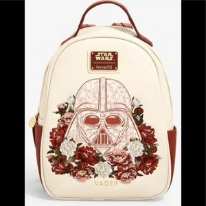 Loungefly Star Wars Darth Vader Floral Mini Backpa